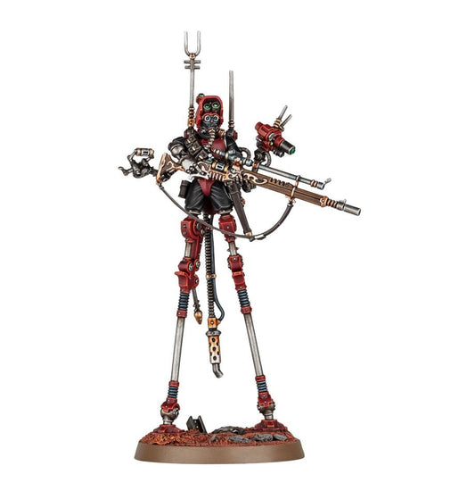 Games Workshop Sydonian Skatros armor detail, perfect for color and weathering practice.