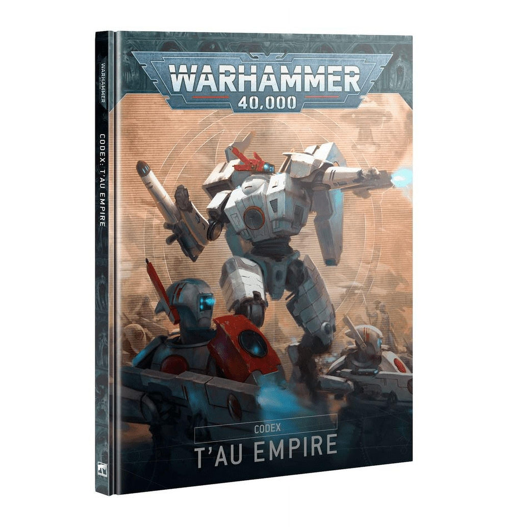 Games Workshop Tau Empire artwork spread highlighting evocative art for immersive hobby planning