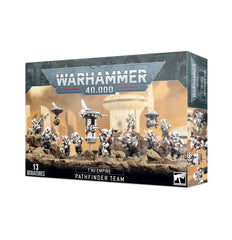 Games Workshop Tau Empire Pathfinder Team model for dynamic tabletop gameplay.