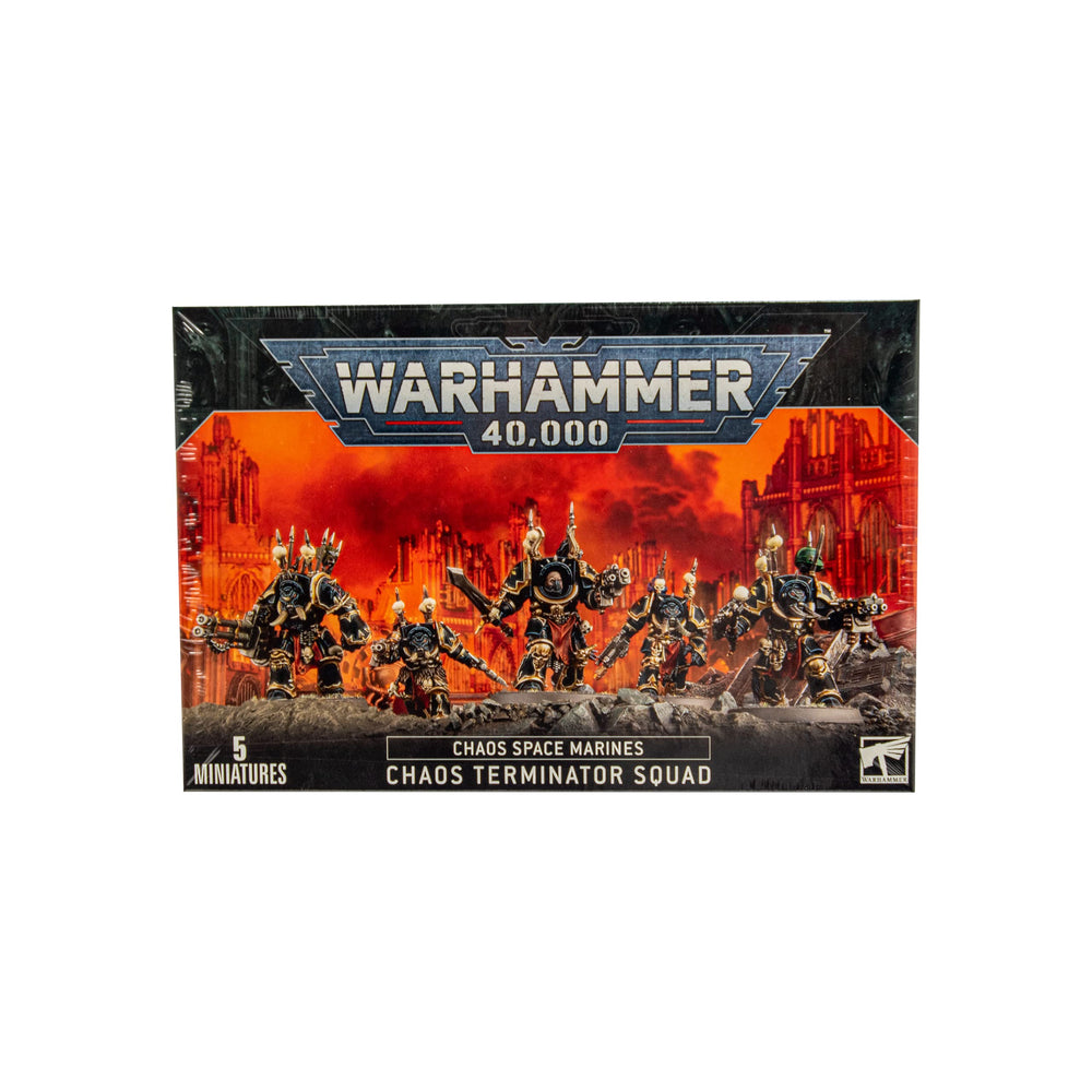 Games Workshop Terminators Chaos Space Marines figure for tabletop battles and display