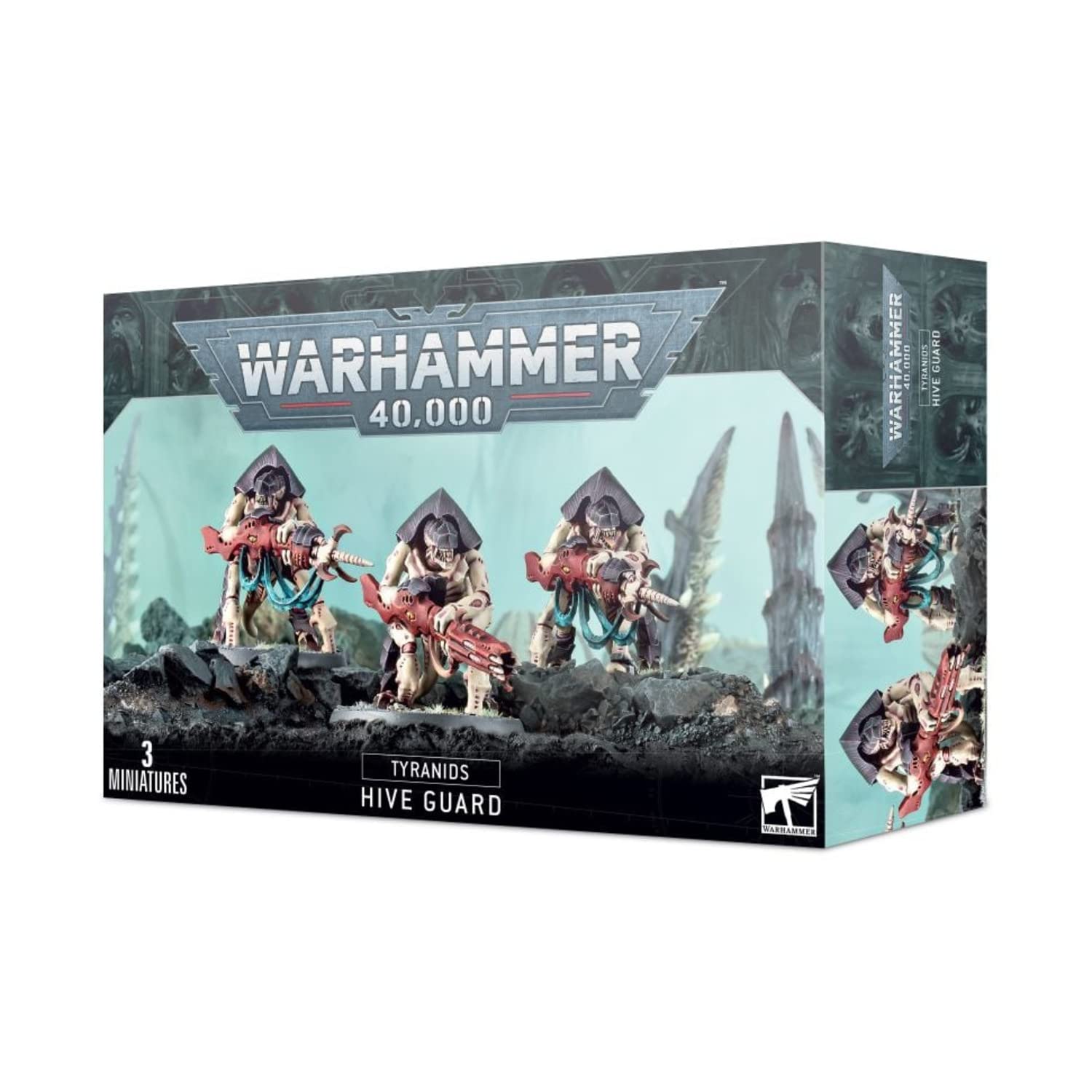 Games Workshop Tyranids Hive Guard model with interchangeable weapons for adaptable tabletop battles