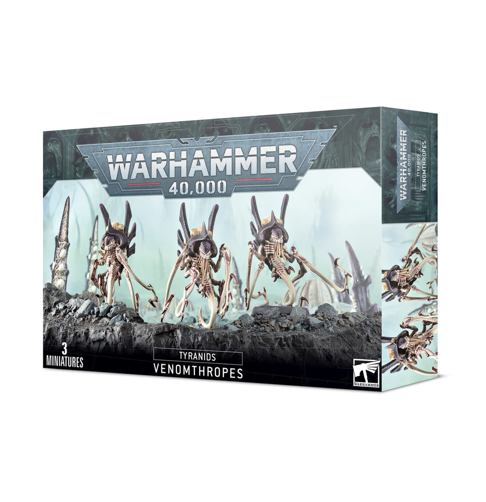Games Workshop Tyranids Venomthropes, front view ideal for tabletop battles and display.