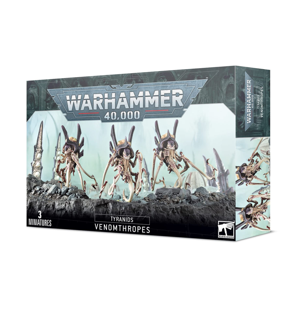 Games Workshop Tyranids Venomthropes, front view ideal for tabletop battles and display.