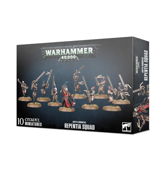 Games Workshop Repentia Squad with penitent eviscerators, ideal for dramatic tabletop battles