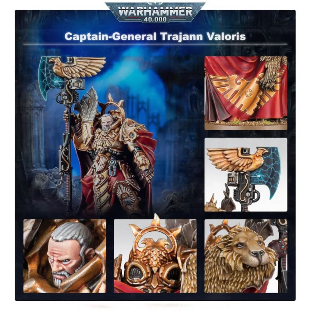 Trajann Valoris weapon-ornaments close-up for painting reference