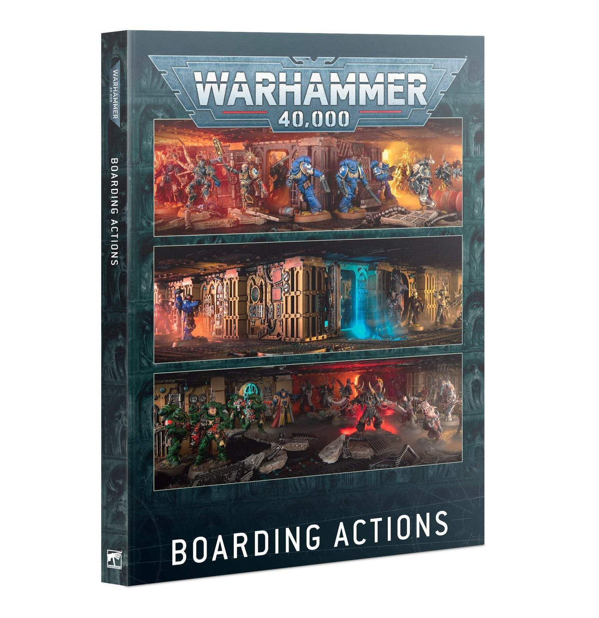 Games Workshop Warhammer 40,000 Boarding Actions Complete Companion cover for quick strategic reference.