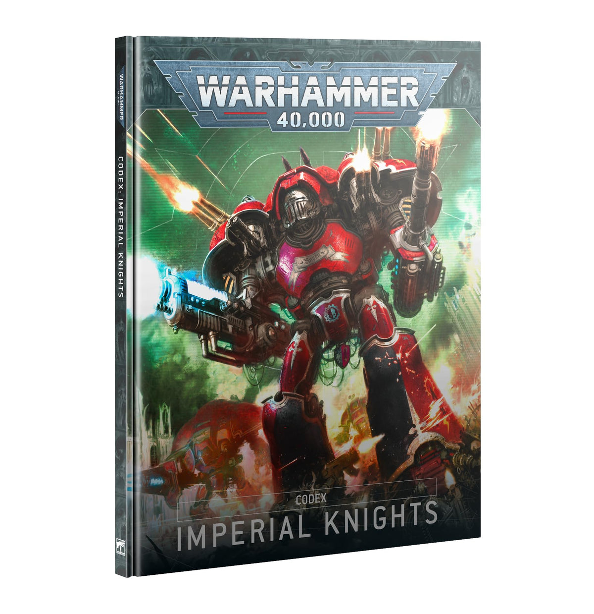 Games Workshop Imperial Knights Codex 2025 cover image, ideal for reference while painting and collecting.
