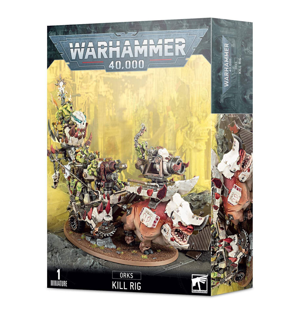 Games Workshop Orks Kill Rig miniature for tabletop battles and display.
