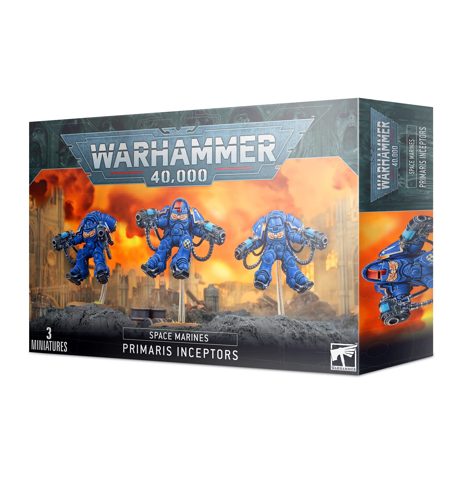 Games Workshop Warhammer 40,000 Primaris Inceptors sprue for easy assembly and customization.