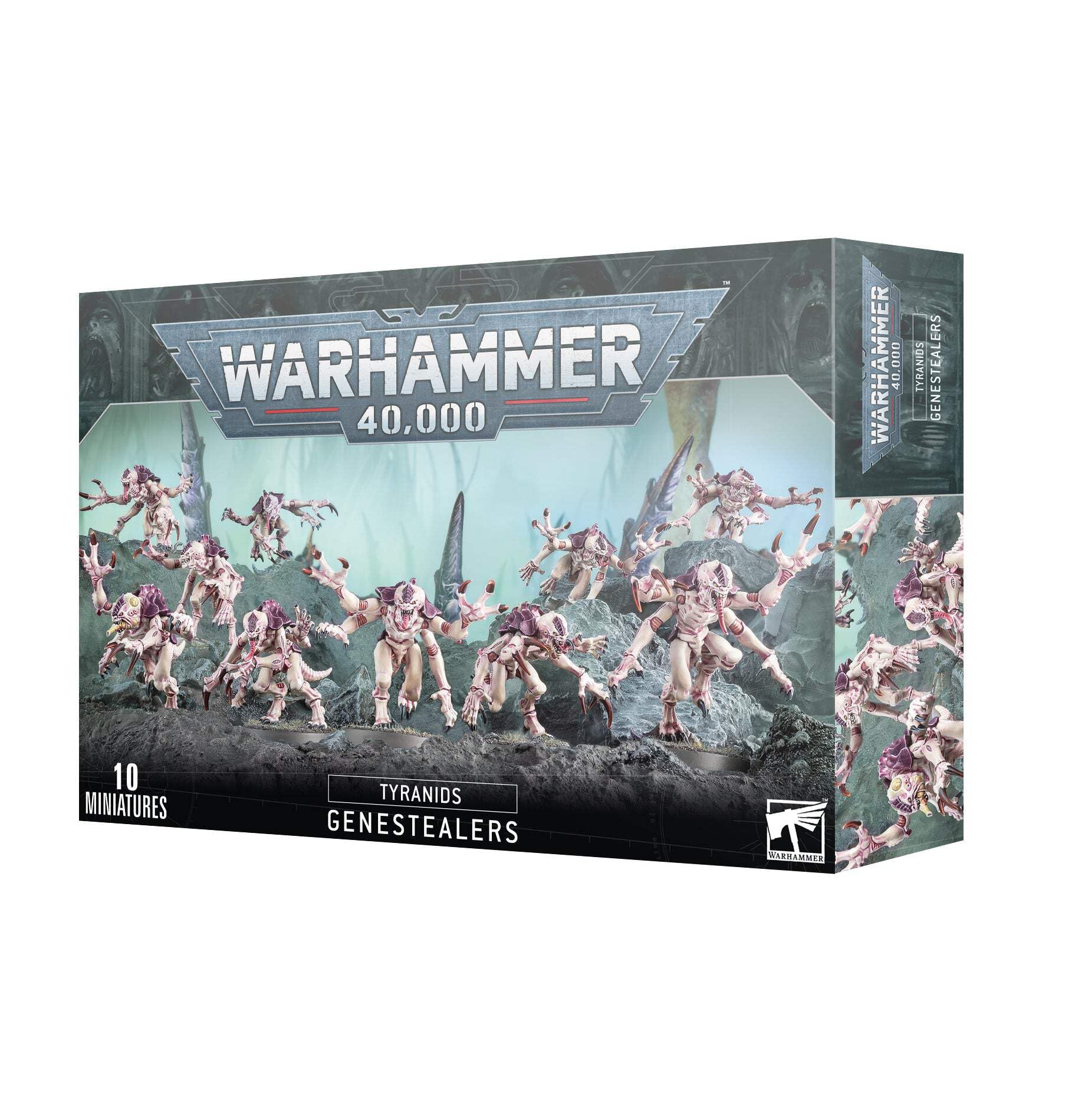 Games Workshop Genestealers assembly kit for dynamic Tyranids tabletop battles
