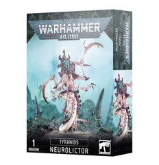 Games Workshop Tyranids Neurolictor in black silhouette, stealth saboteur ideal for surprise assaults.