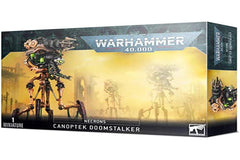 Games Workshop Warhammer 40k Necron Canoptek Doomstalker miniature ready for painting and tabletop battles.