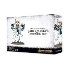 Games Workshop Warhammer AoS Lady Olynder front pose for display.