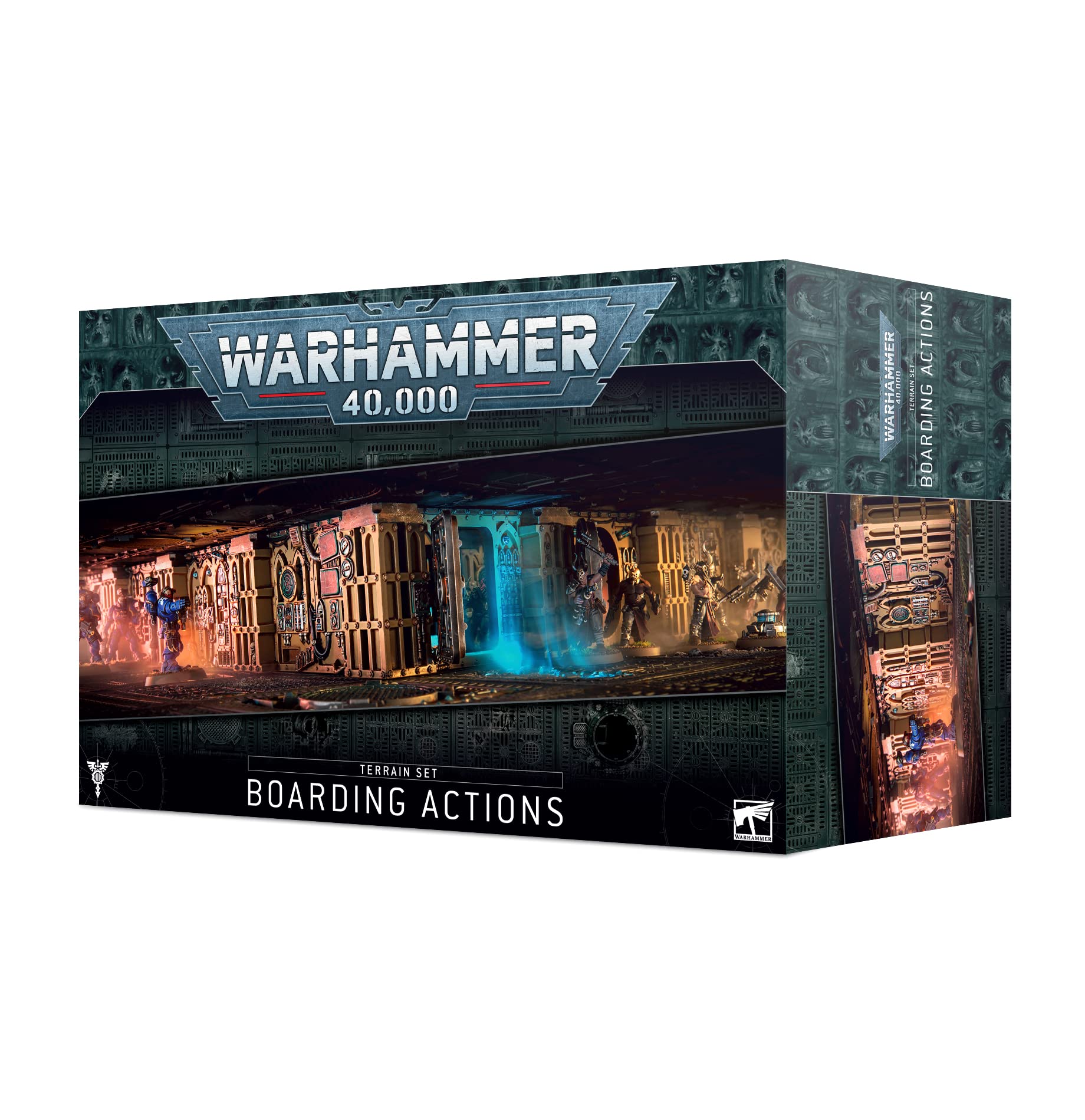 Games Workshop Warhammer 40k Boarding Actions Terrain Set – modular corridors for dense, tactical skirmishes.