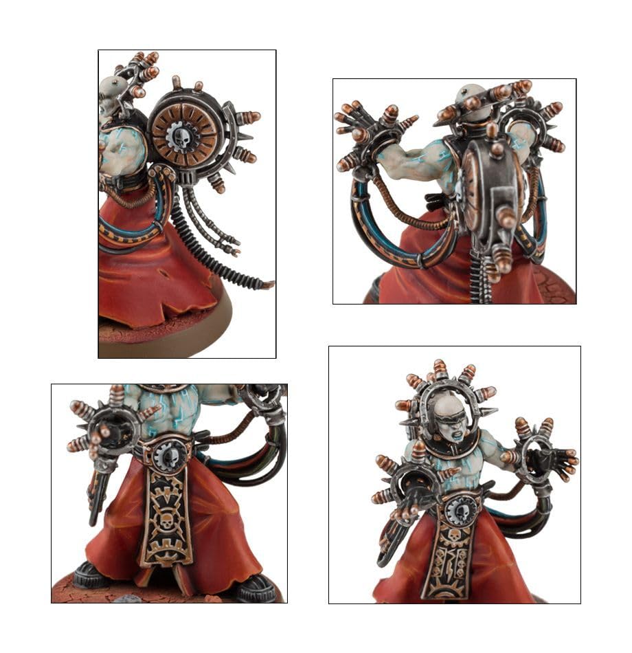 Games Workshop Electro-Priests kit with easy assembly and upgrade options