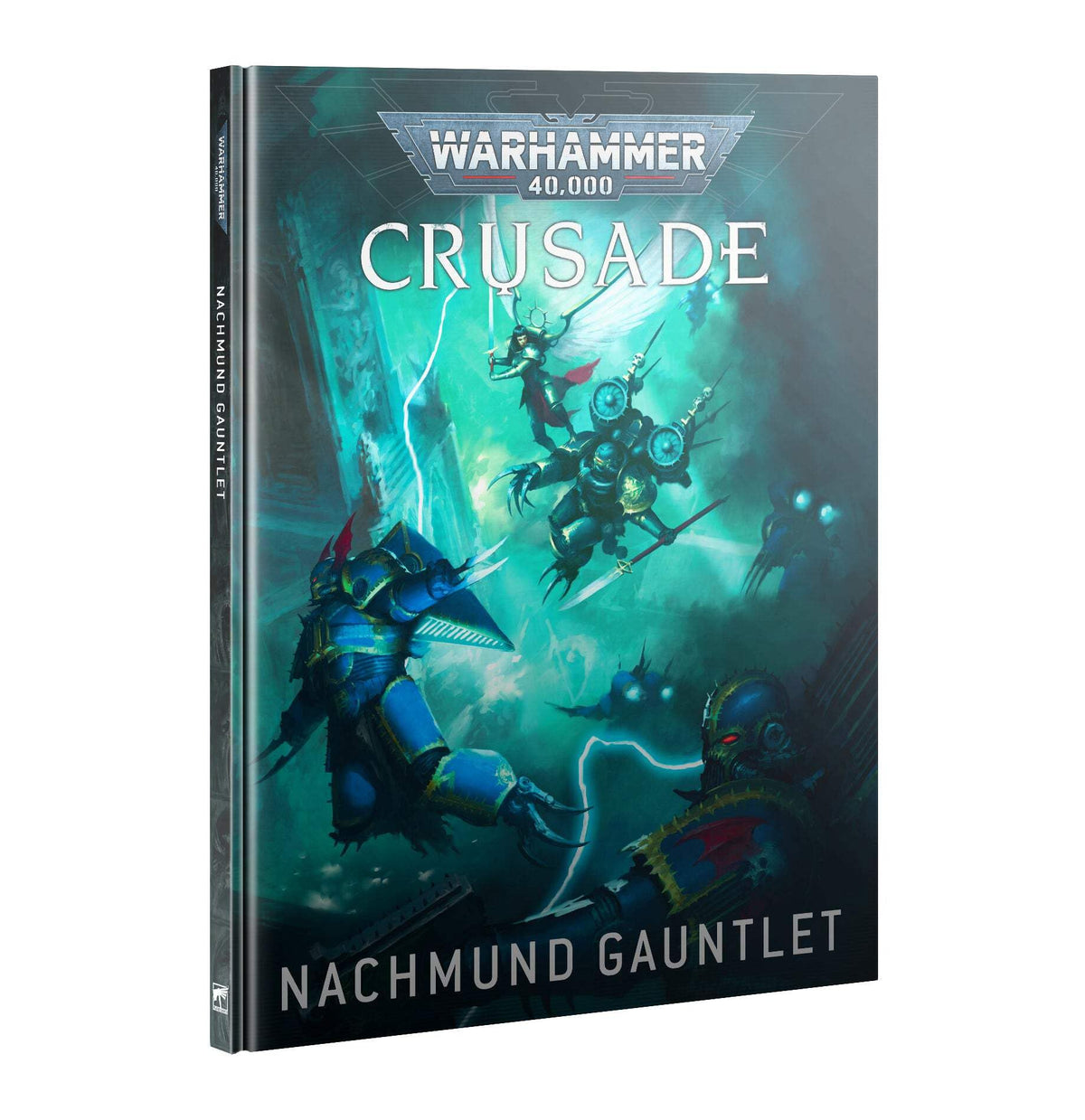 Games Workshop Warhammer 40k Crusade Nachmund Gauntlet hardback cover, ideal for narrative campaigns.