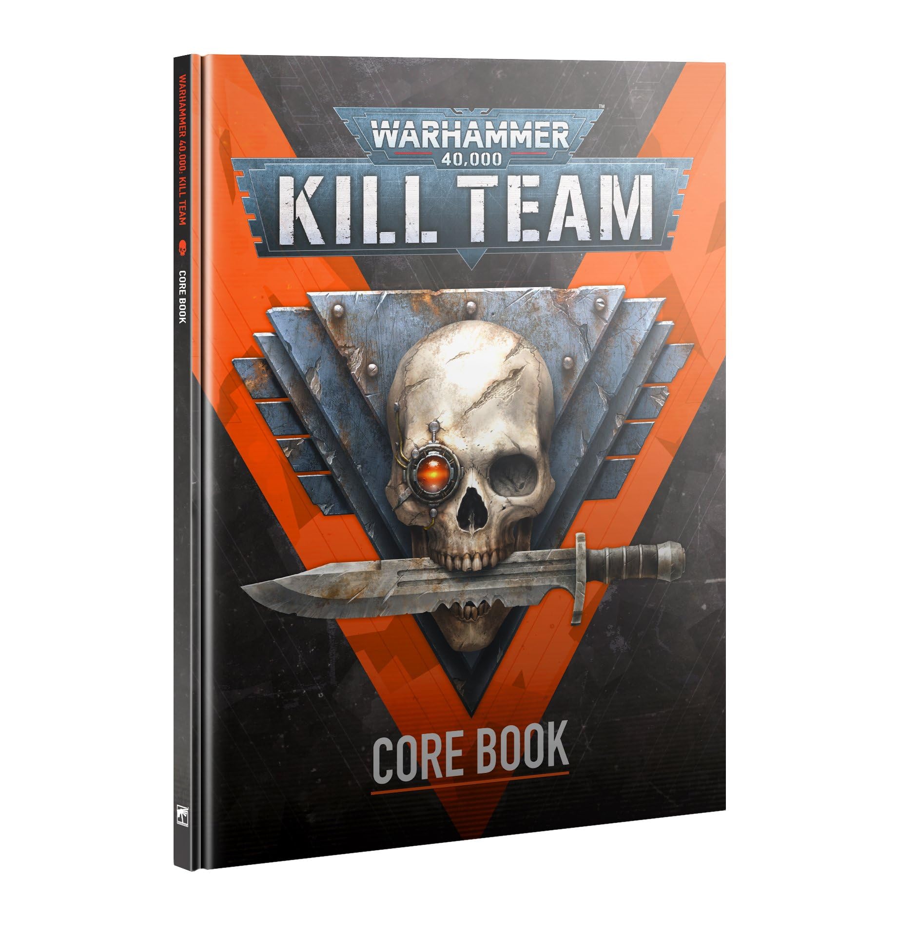 Games Workshop Kill Team Core Book 2024 edition cover, showcasing tactical rules overview for planning missions.