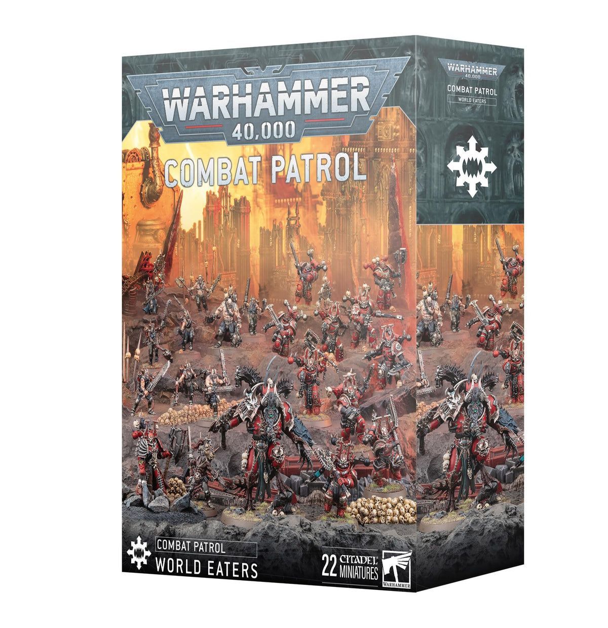Games Workshop World Eaters Daemon Prince miniature for dramatic tabletop battles