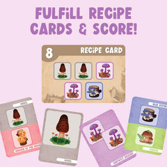Gamewright A Bunch of Fun Guys foraging cards spice bidding dynamics