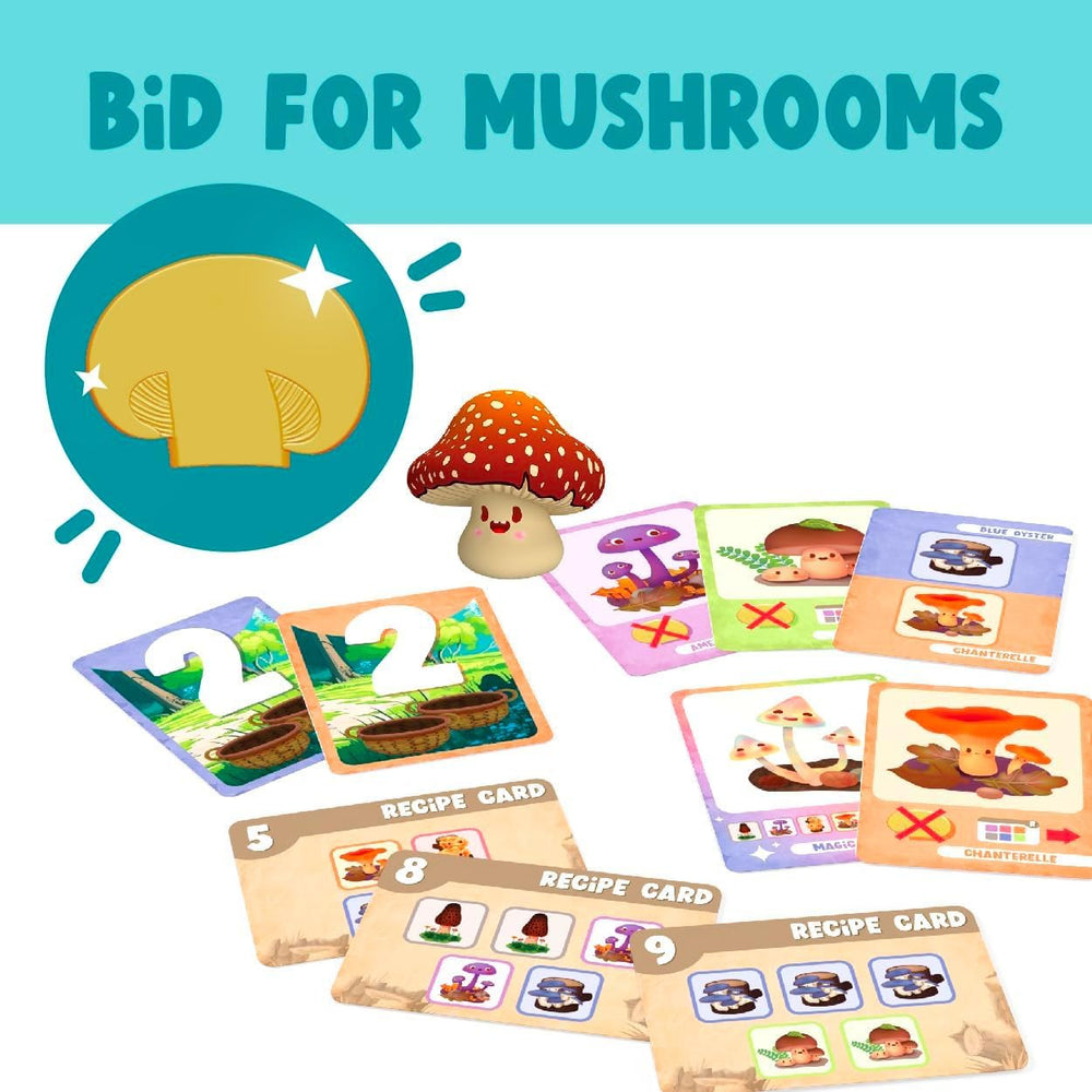 Gamewright A Bunch of Fun Guys recipe cards guide scoring and strategy