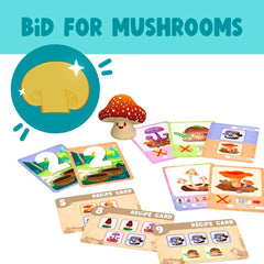 Gamewright A Bunch of Fun Guys recipe cards guide scoring and strategy
