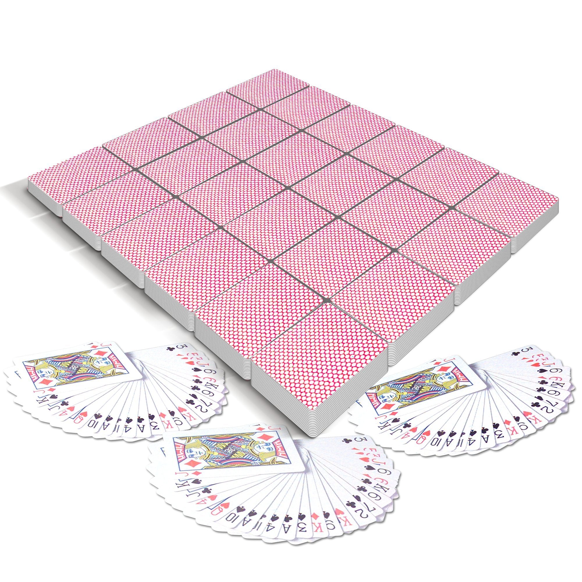 Gamie mini cards add casino-themed decor to parties.