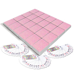 Gamie mini cards add casino-themed decor to parties.