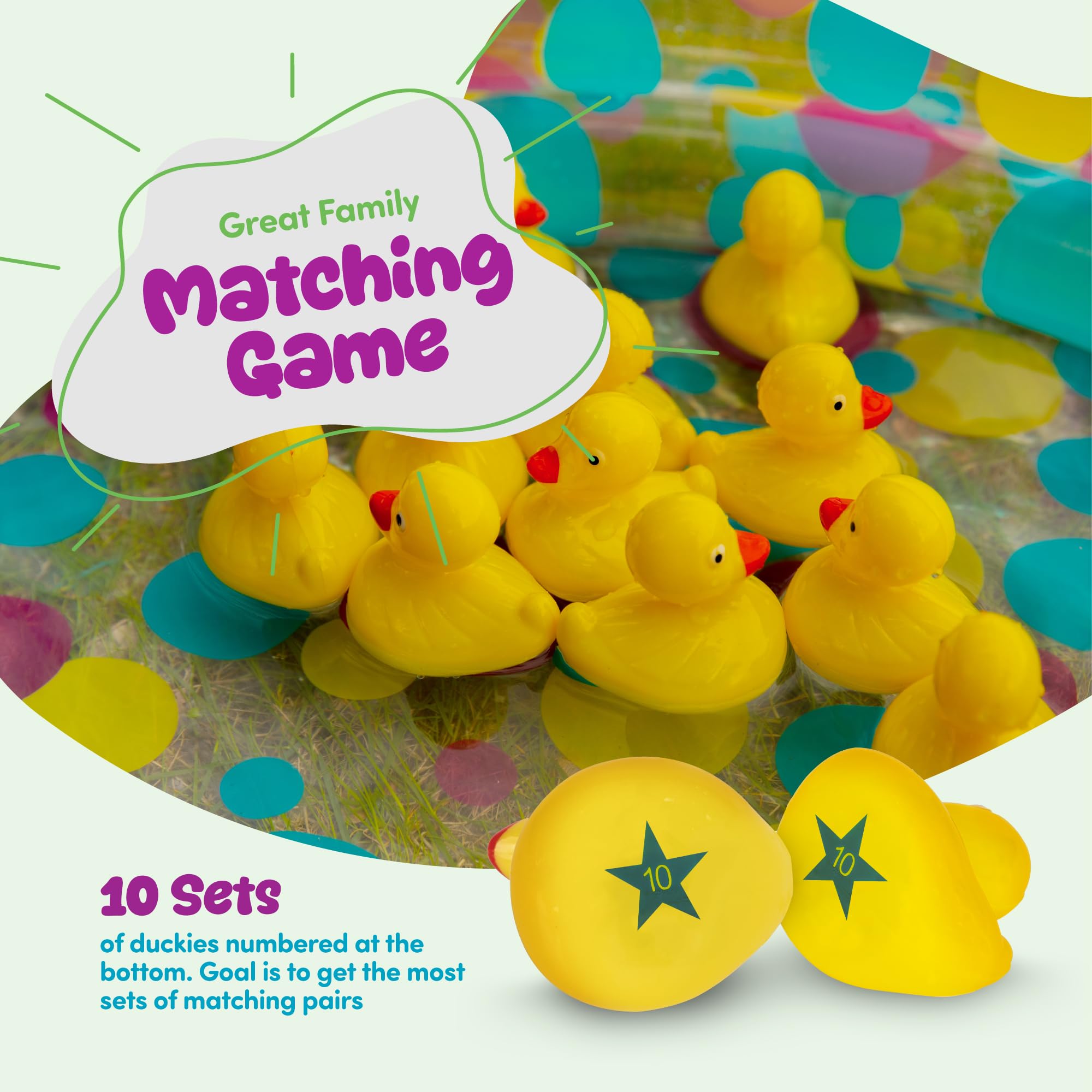 Gamie duck pond game in action during outdoor play