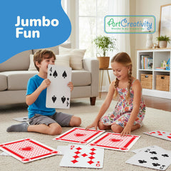 Gamie heavy-duty card stock with dual coating resists wear during play.