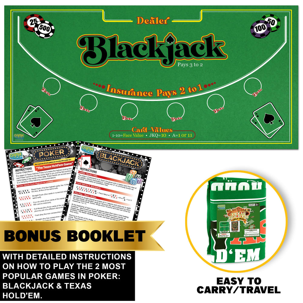Gamie instruction booklet included with the mat