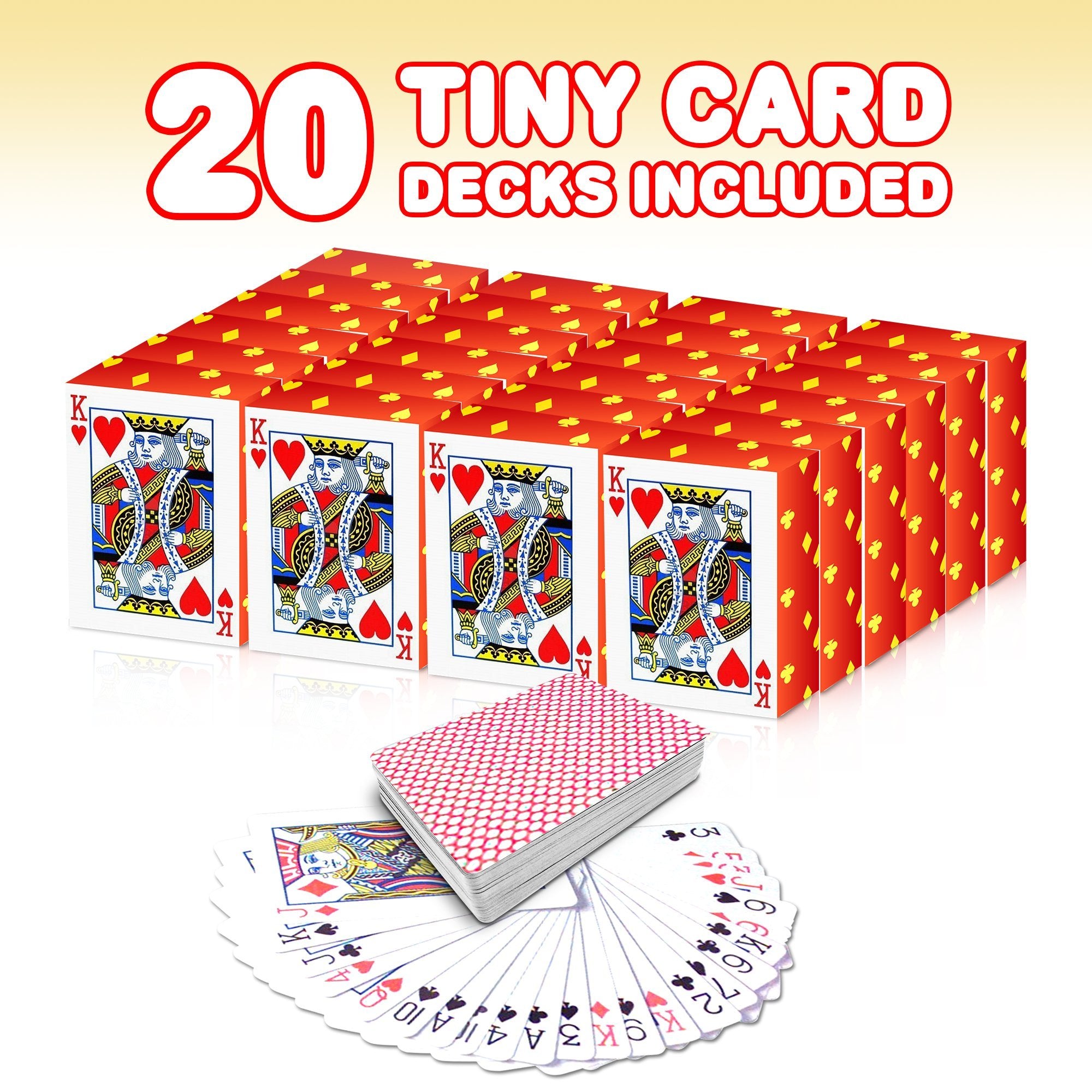 Gamie portable mini cards fit wallets for on-the-go entertainment.