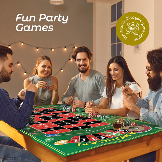 Gamie roulette layout on premium felt provides smooth spins and clear betting