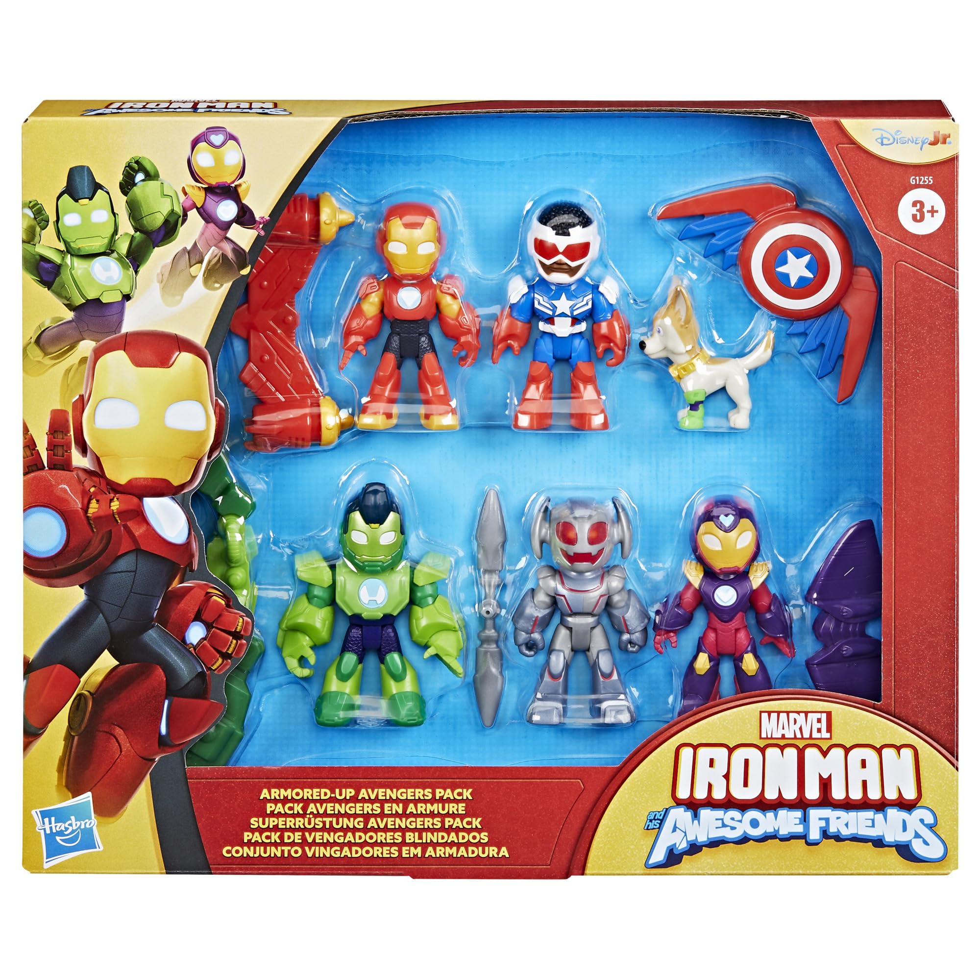 Gamma figure positioned for battle scenes and villain encounters