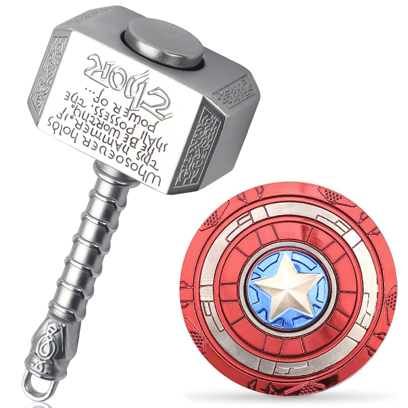 Gamtec mini hammer spinner metal star spinning for smooth focus and calm hands