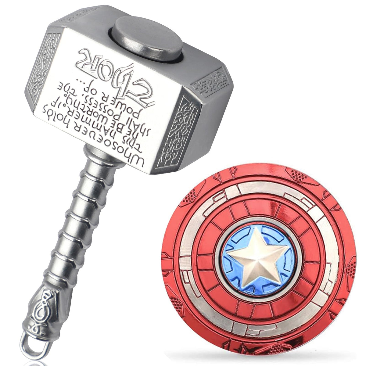 Gamtec mini hammer spinner metal star spinning for smooth focus and calm hands