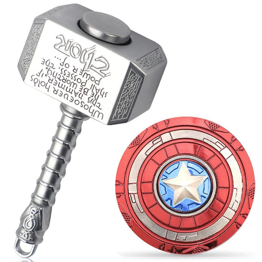 Gamtec mini hammer spinner metal star spinning for smooth focus and calm hands