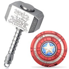 Gamtec mini hammer spinner metal star spinning for smooth focus and calm hands