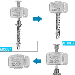 Gamtec mini hammer spinner pocket-friendly design for discreet stress relief on the go