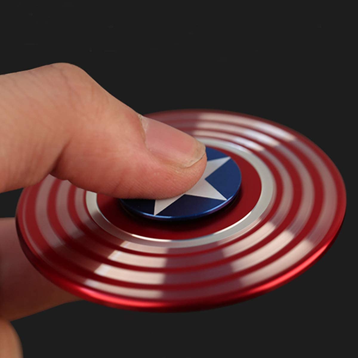 Gamtec pocket-size spinner fits in hand and bag for on-the-go relief.