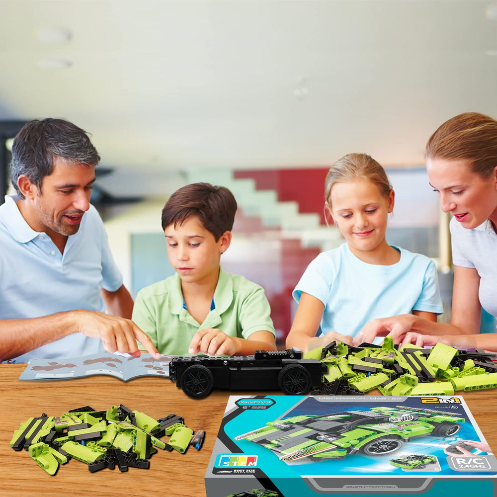GAMZOO STEM snap-together pieces: easy assembly for beginners and kids.
