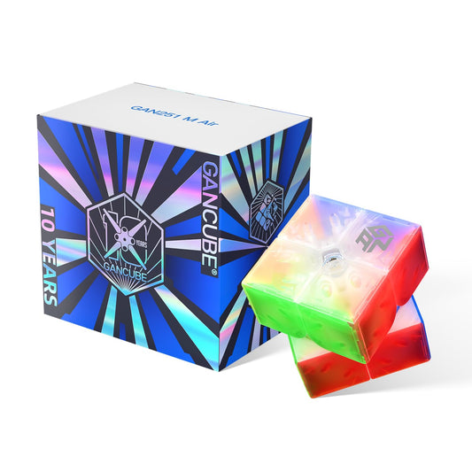 GAN 251 M Air 10th Anniversary transparent pieces highlight premium look for collectors