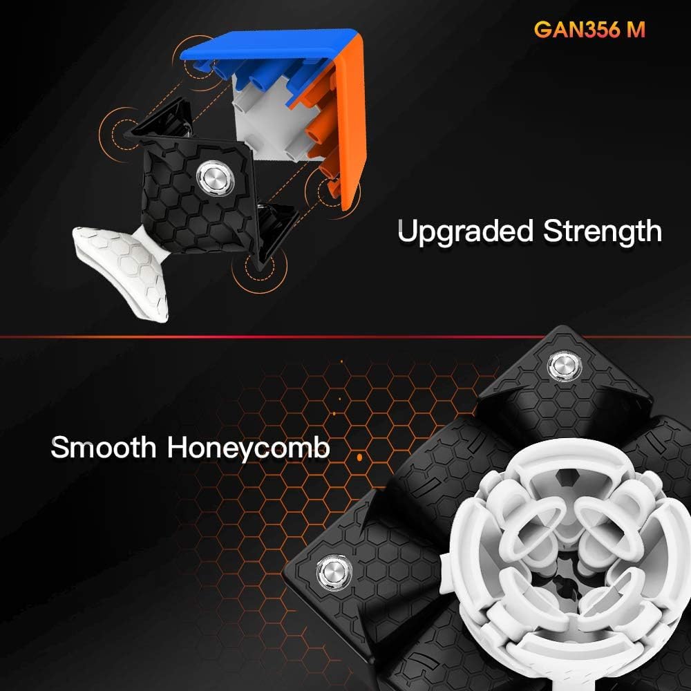 GAN 356 M frosted version reduces glare and enhances grip