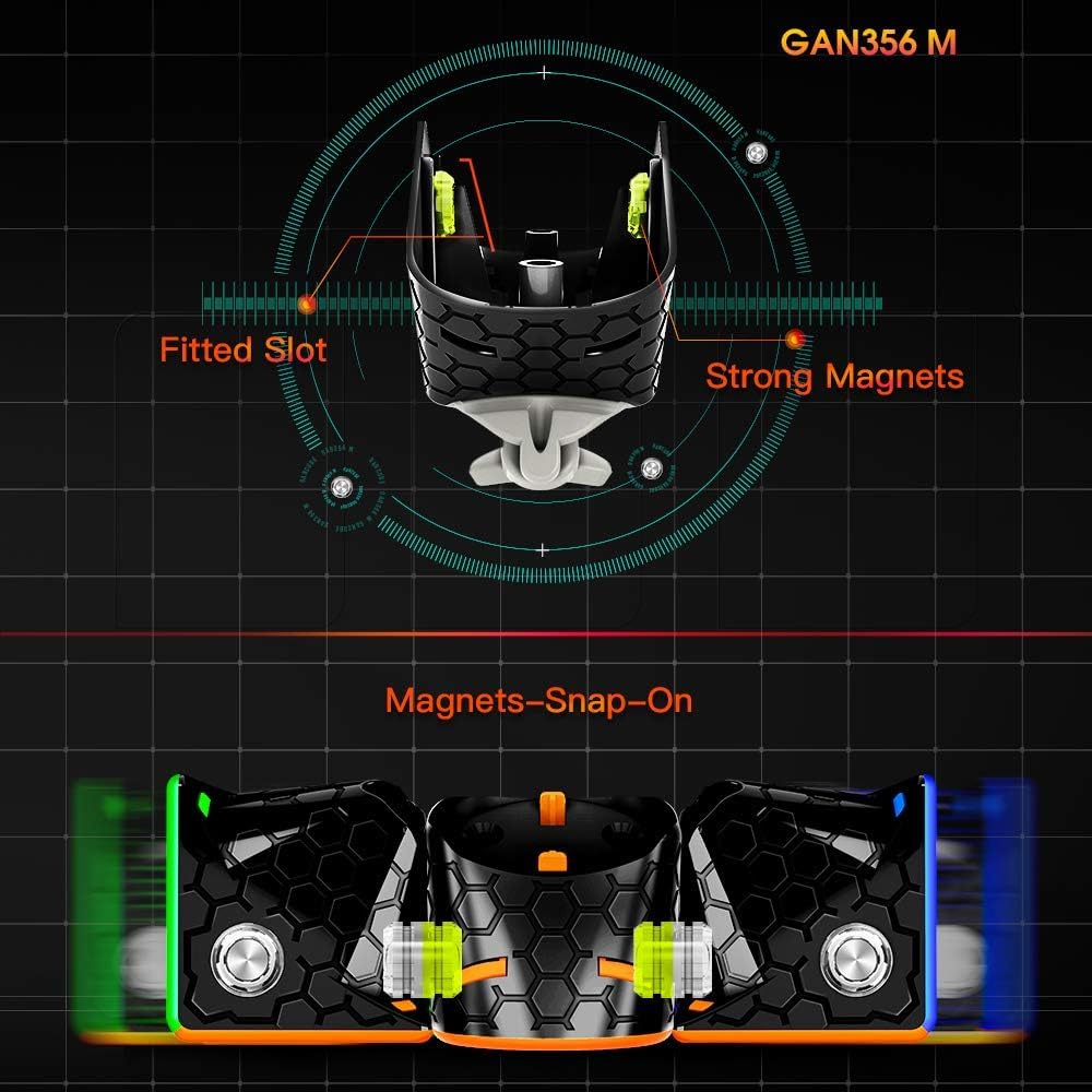 GAN 356 M GES elastic system enables easy, customizable tuning