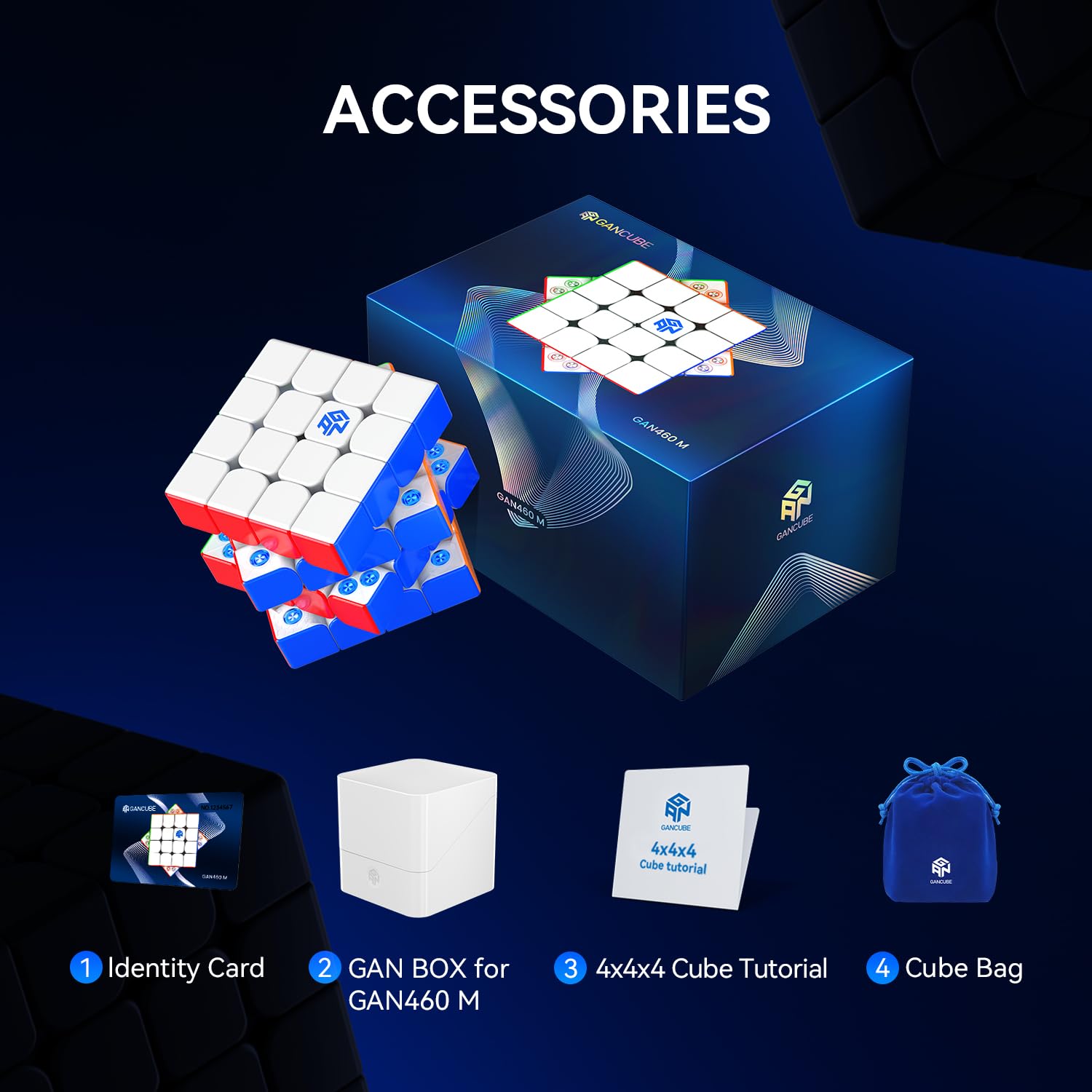 GAN 460 M V2 precision snap-in design supports reliable assembly.