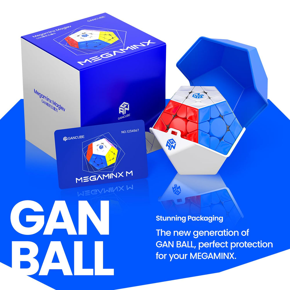 GAN Megaminx Maglev beginner-friendly setup ideal for kids and learners