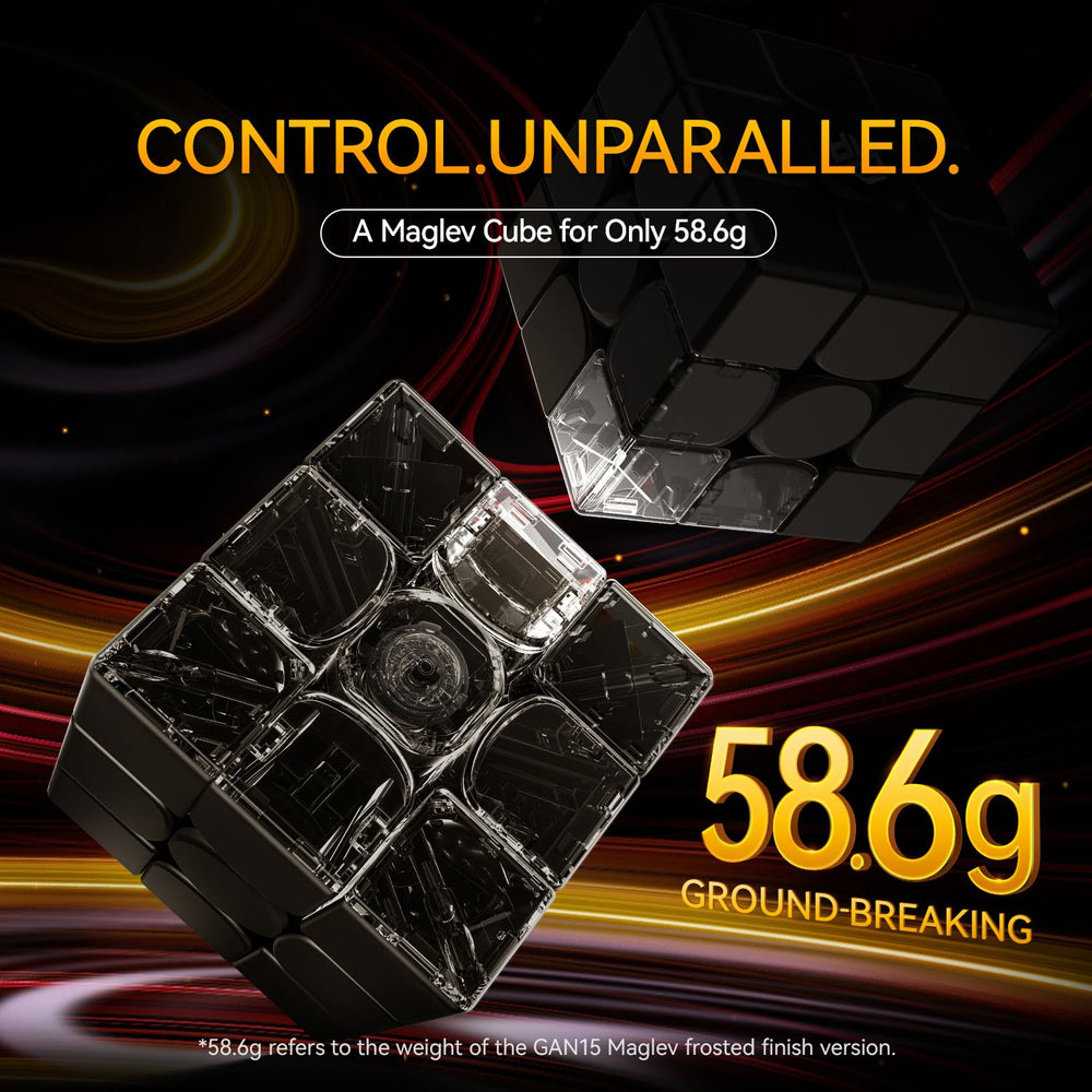 GAN 15 Maglev GES V3 safety clicks secure tuning.