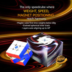 GAN 15 Maglev inner track shows smooth, stable motion.