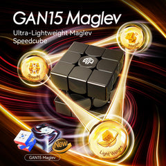 GAN 15 Maglev magnet alignment aiding effortless layer pairing.