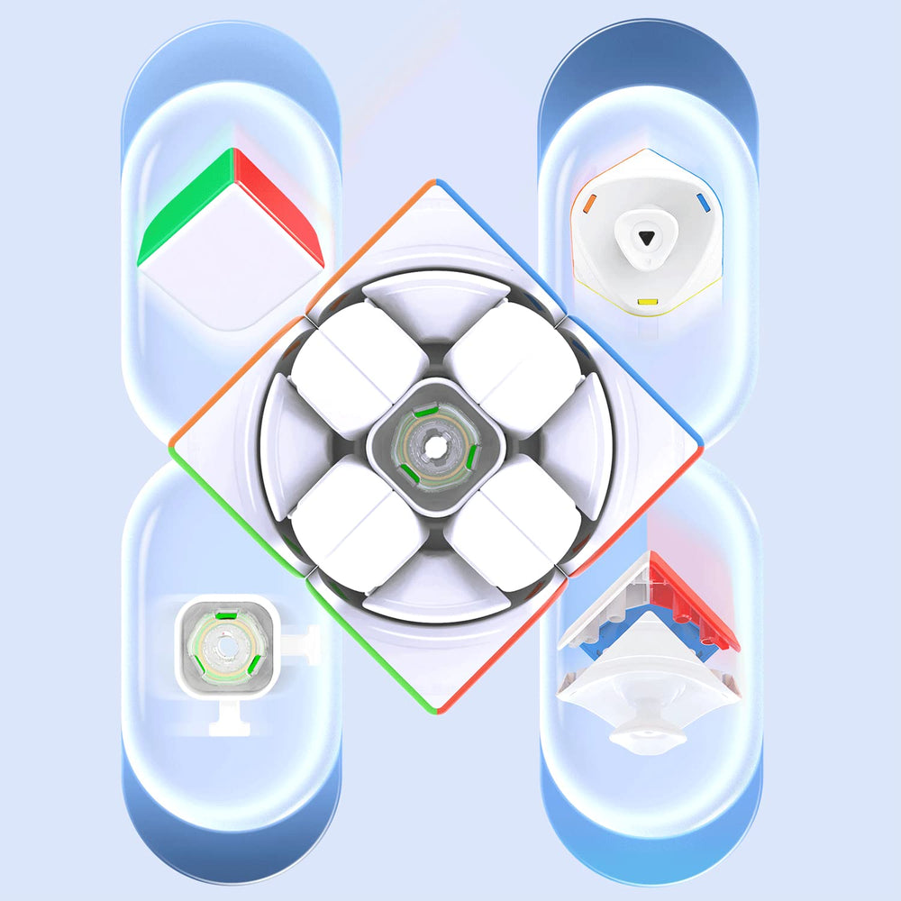 GAN 251 V2 featherweight design of 47g enables fast turning.