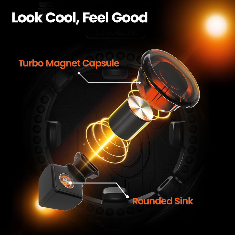 GAN562 M edge-center magnet dynamics balance speed with control during twists.